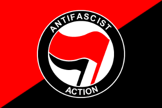 Anti-Fascist Action flag